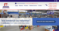 Desktop Screenshot of moradaconstrucao.net